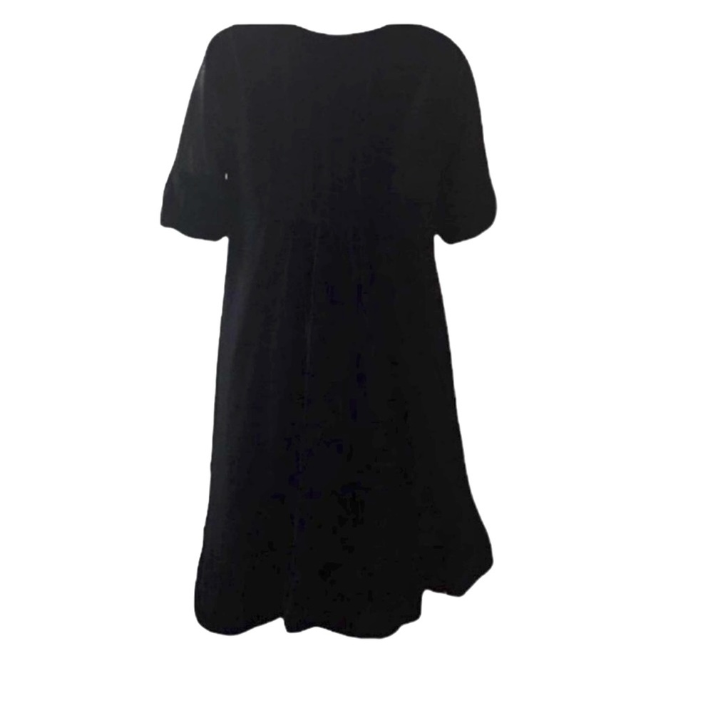 Authentic Burberry London luxury designer cotton black dress sz 6 - Picture 6 of 9